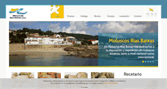 Desktop Screenshot of moluscosriasbaixas.com
